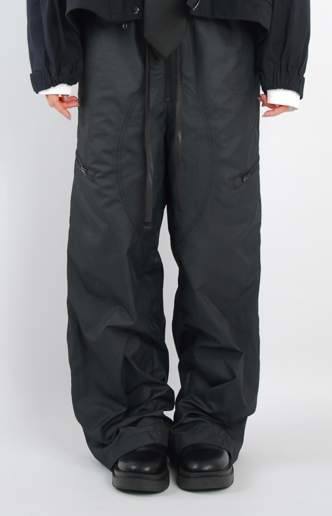 Alcyus- black track zip up