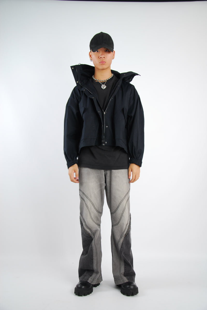 Hypnotism clean black jacket — view 4