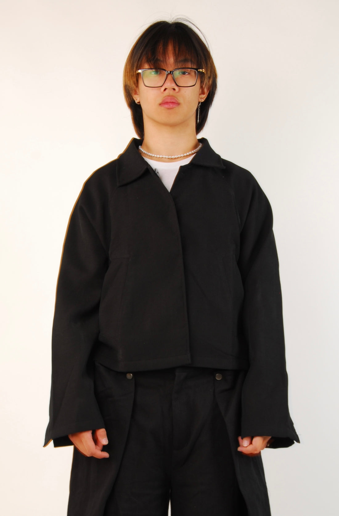 Cropped business jacket