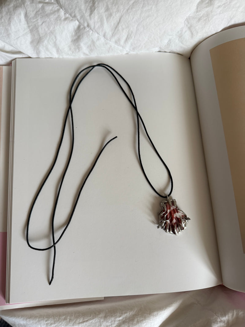 „imsa“ pierced seashell charm- monoklin — view 4