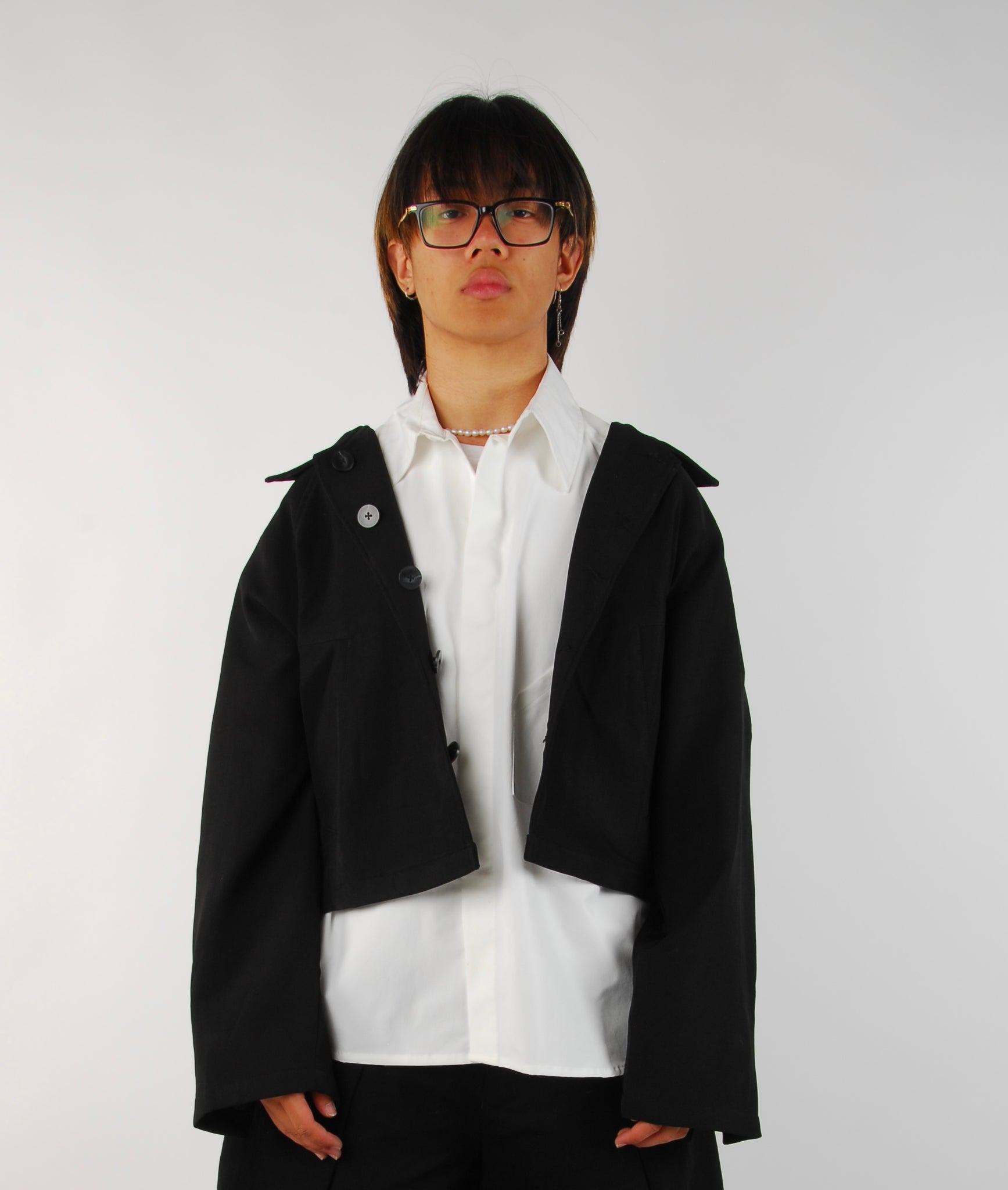 asymmetrical Patchwork Shirt