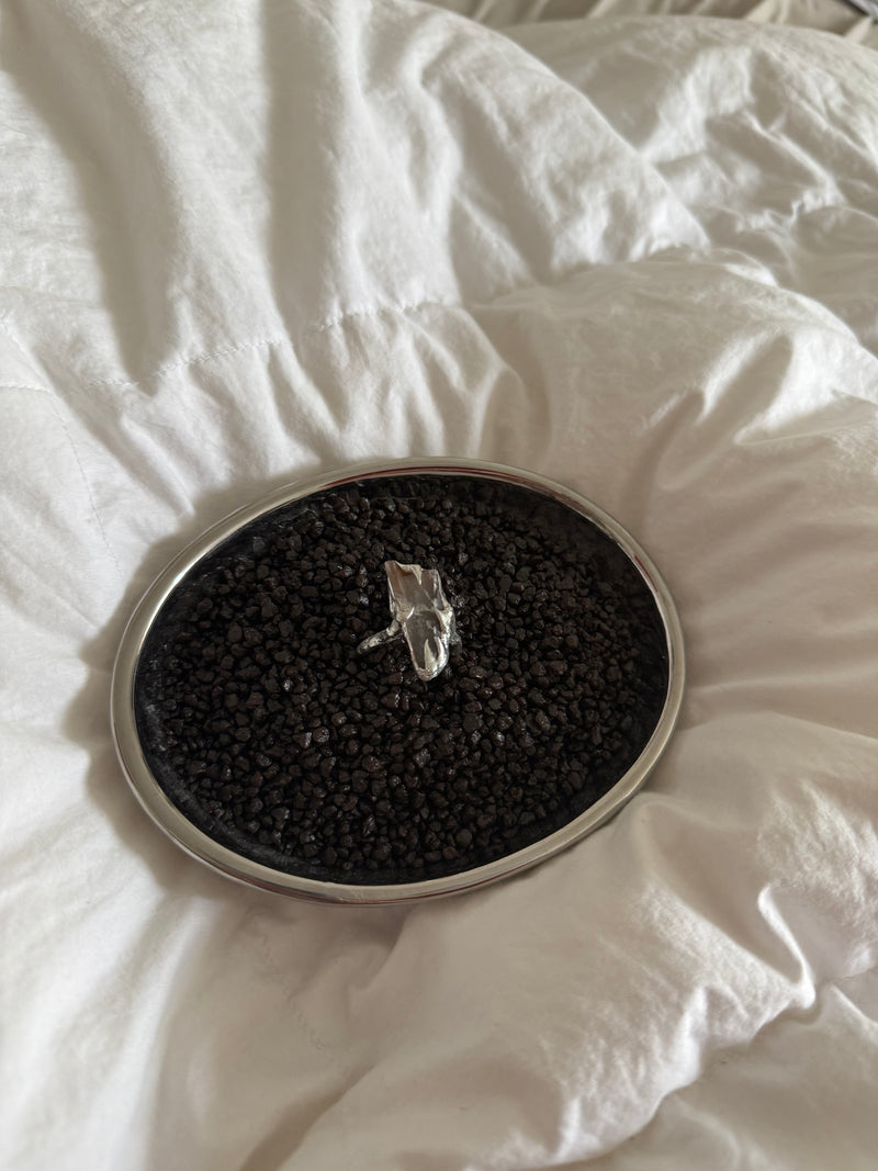 „elu“ Ring (size 57) - Monoklin — view 2