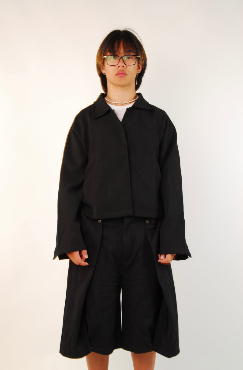 black moon shorts/layering piece — view 5