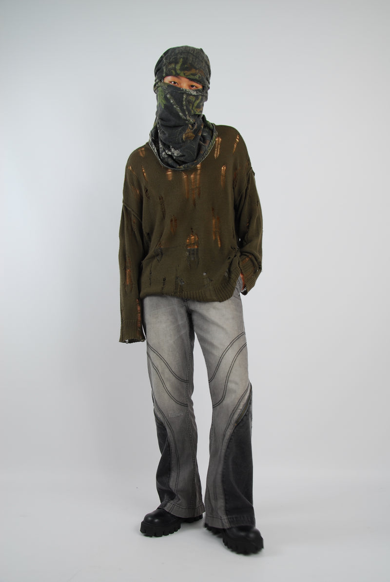 flared double pocket — view 4