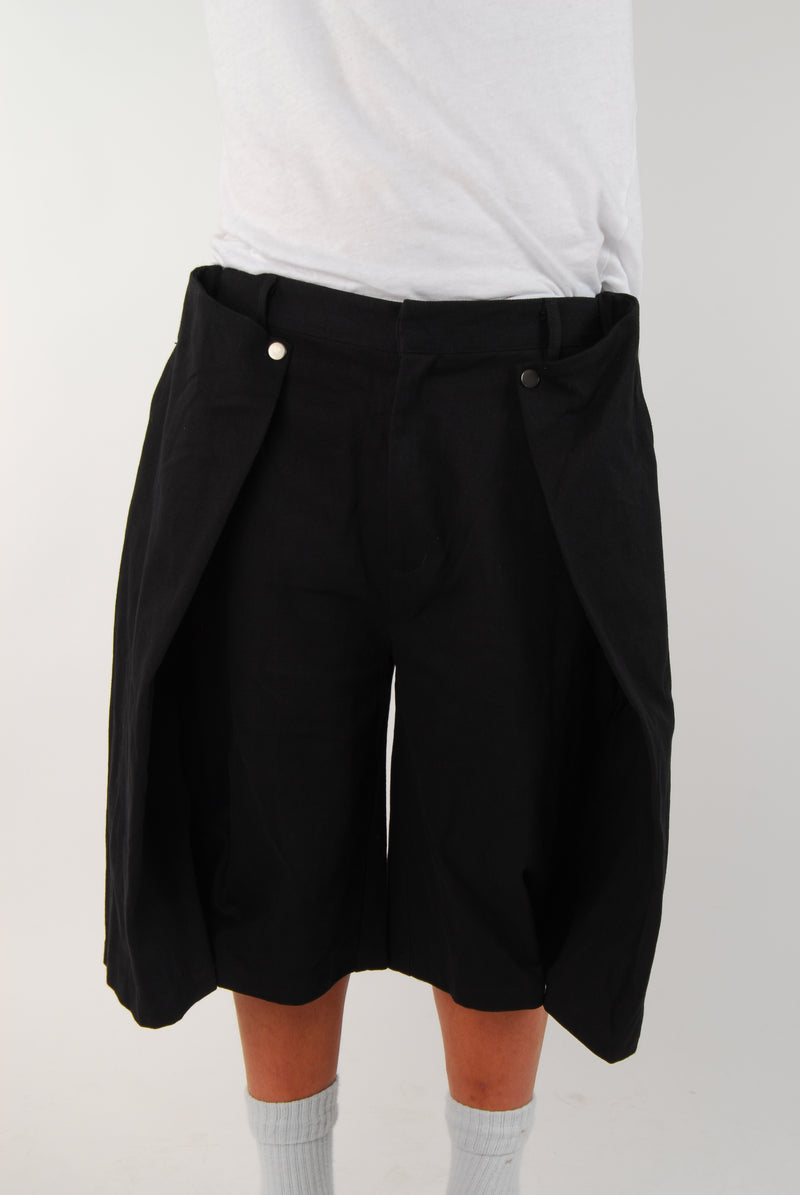black moon shorts/layering piece — view 2