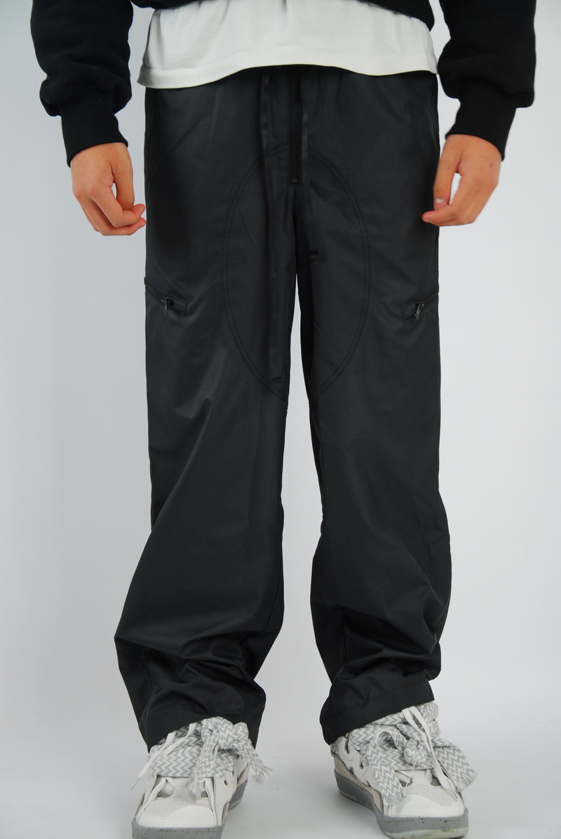 Alcyus- black track zip up — view 4