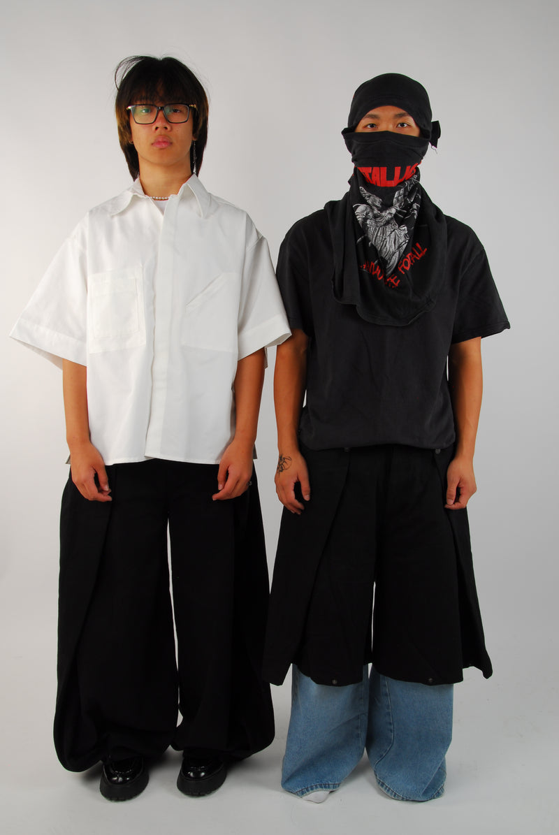 black moon shorts/layering piece — view 4