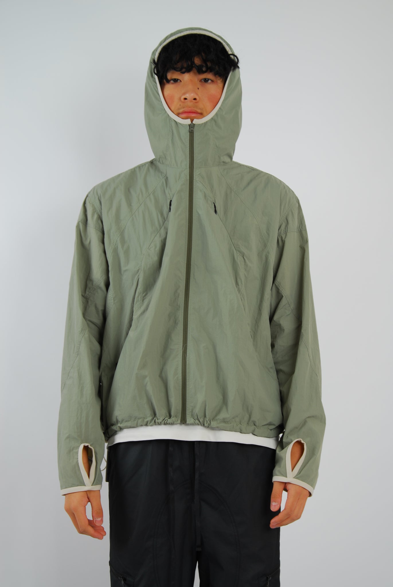 Alcyus khaki track jacket