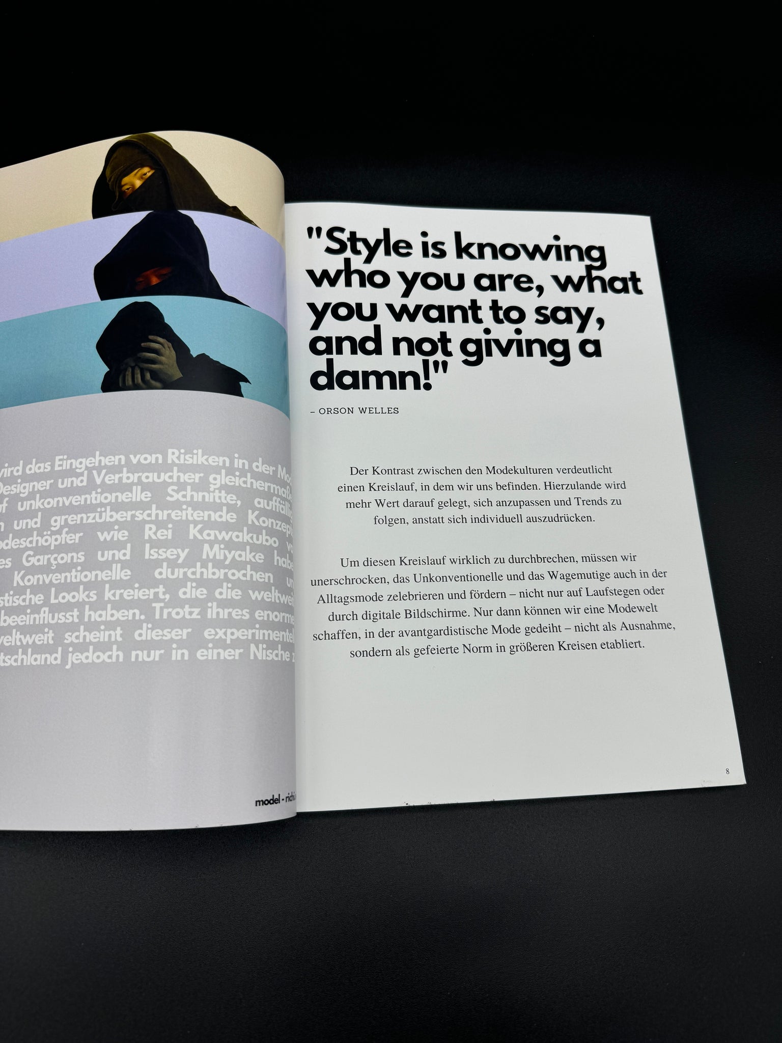 SHADOW / LIGHT: FASHION & ART MAGAZINE