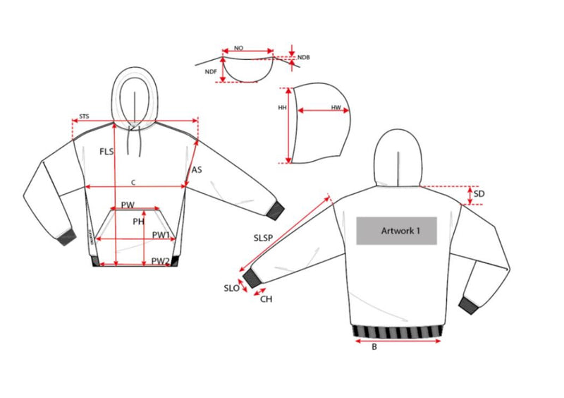 Flawless hoodie black — view 9