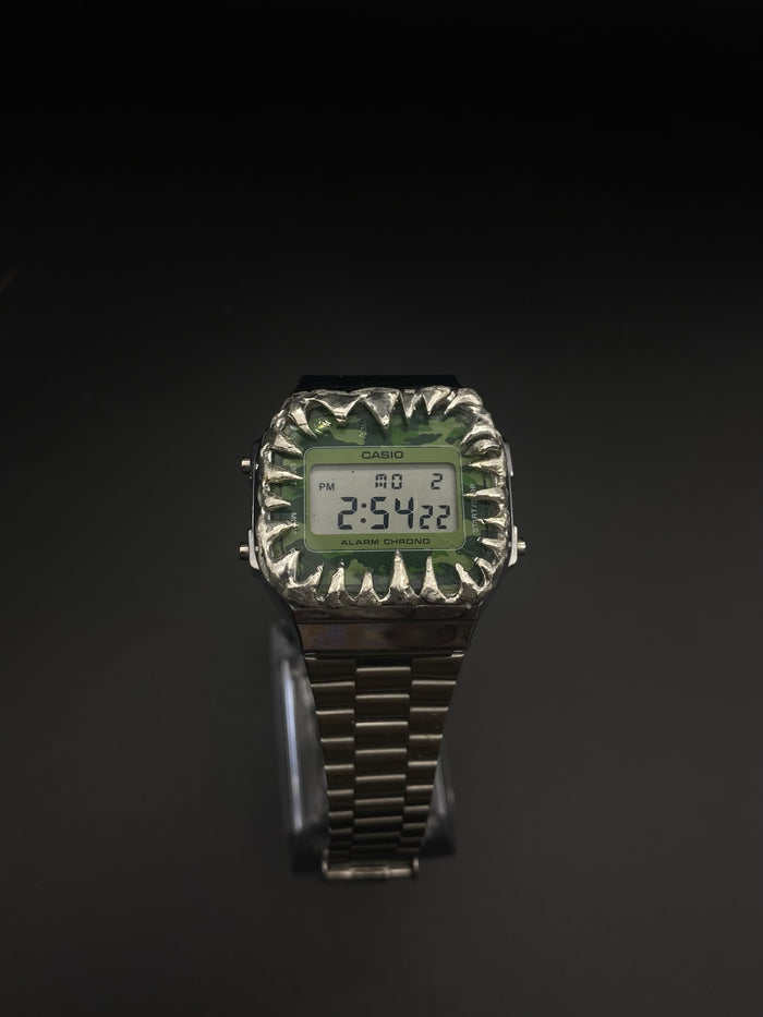 "2:54;22 PM" - CASIO WATCH MONOKLIN